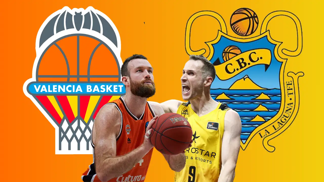 Valencia Basket vs La Laguna Tenerife ACB de baloncesto: ¿Cuándo y dónde verlo?⁠