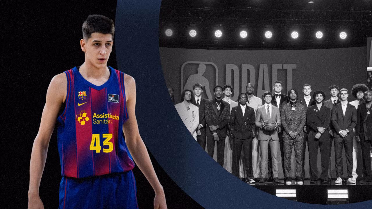 ¿Dónde se sitúa Nikola Kusturica del Barça Basket para el Draft NBA de 2028?