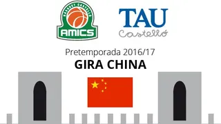 TAU Castelló hará la pretemporada… ¡en China!