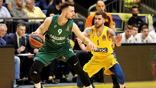 SbEu: Jasikevicius no se rinde. Empate a 14 victorias del 6º al 9º
