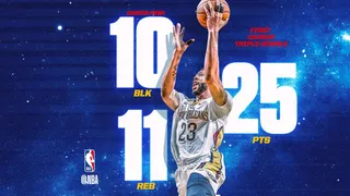 Histórico partido en Nueva Orleans: Ricky (30, 10, 7) vence a Davis (25, 11, 10 tap)