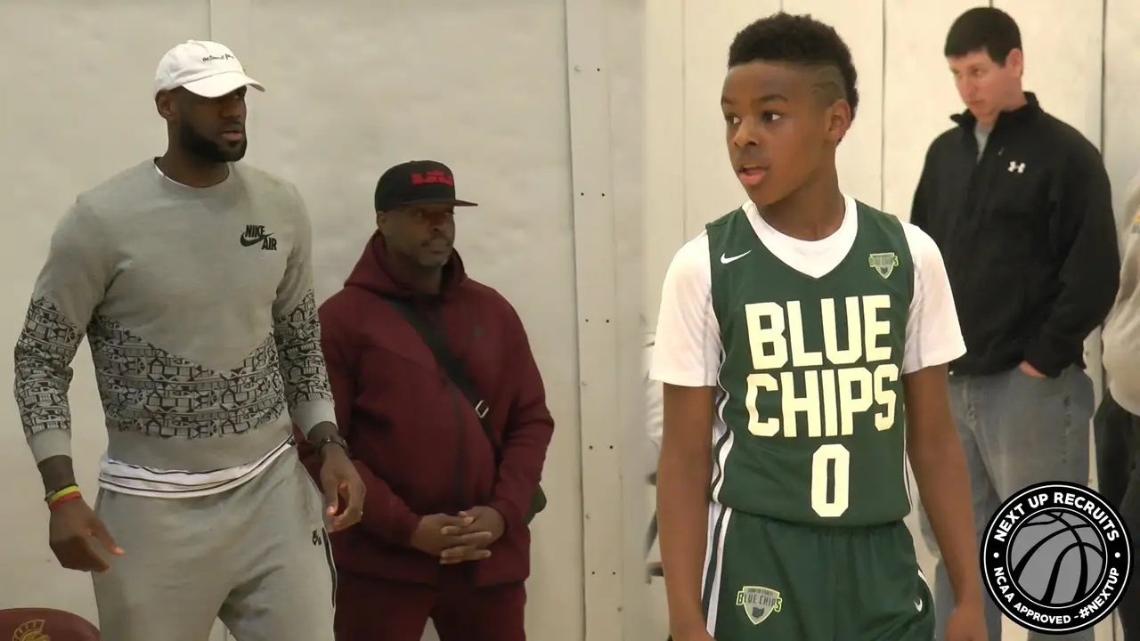 Con tan sólo 11 años, Lebron James Jr recibe ofertas de becas para Duke y Kentucky