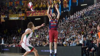 El Barça se anima de la mano de un genial Abrines y podrá decidir el jueves en el Palau