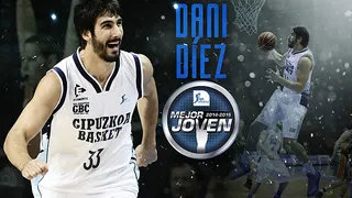 Dani Díez, mejor joven la temporada se revaloriza y se tambalea su acuerdo con Unicaja
