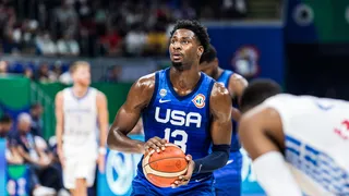 El gesto de Jaren Jackson con Papagiannis en mitad de una entrevista