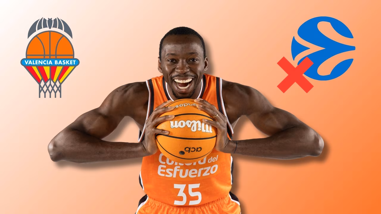 No está lesionado, pero deberá ausentarse con Valencia Basket en Eurocup