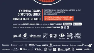 El torneo Basket 14 horas 2019 ultima las inscripciones