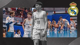 La gran perla de la cantera del Real Madrid Baloncesto sigue a lo suyo