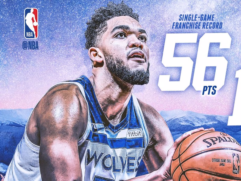 Noche de récords en la NBA: LeBron, Kemba y Towns