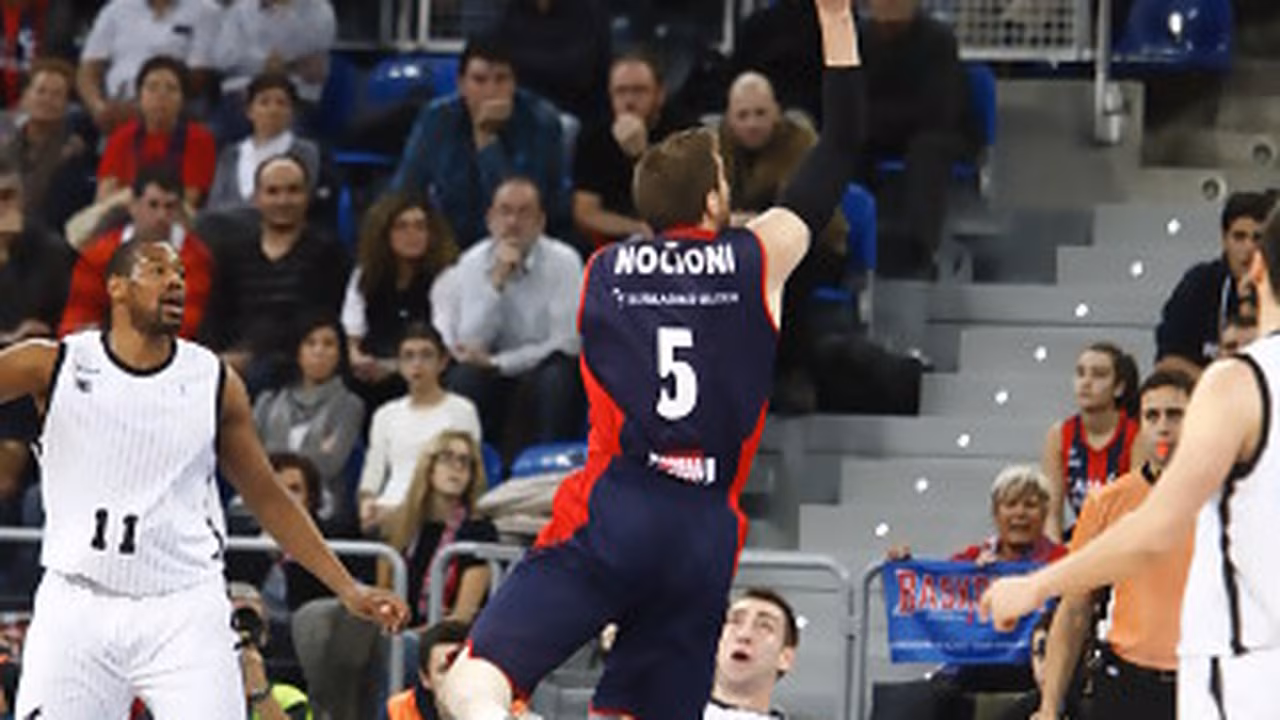 Caja Laboral consigue su séptima victoria consecutiva en un derby trepidante (81-80)