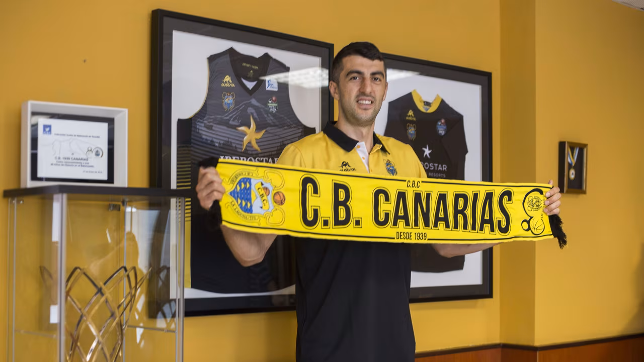 Iberostar Tenerife tiene nueva torre: Giorgi Shermadini