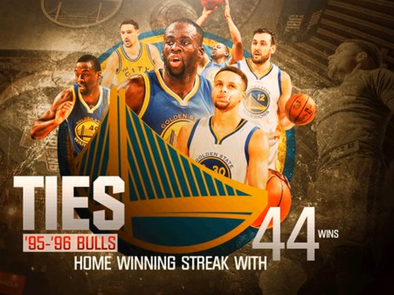 Warriors igualan a los Bulls del 95/96 mientras los Spurs suman y siguen, sin hacer ruido