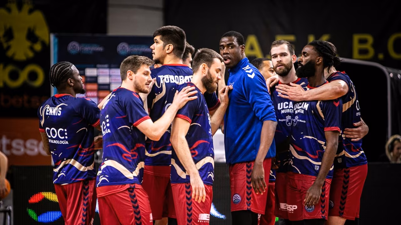 La odisea de UCAM Murcia en la Basketball Champions League
