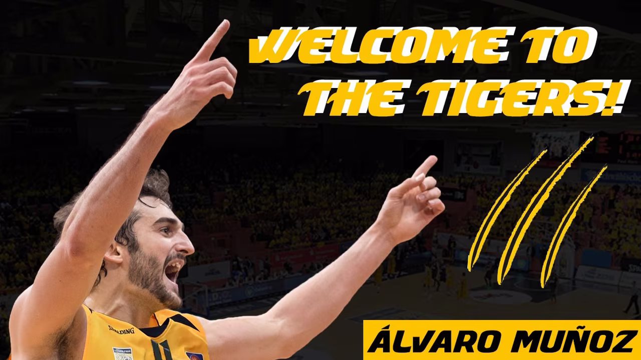 Herr Álvaro Muñoz: el alero español repetirá en Alemania firmando por Walter Tigers