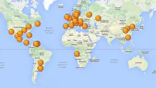 Mapa de entrenadores españoles de baloncesto por el mundo: exportando talento