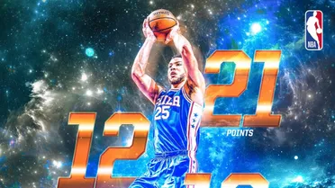 La Noche NBA: triple-doble ganador de Ben Simmons; Antetokounmpo, de récord