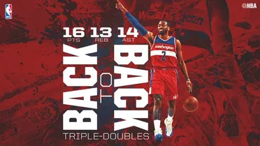 Wall, segundo triple doble consecutivo; brutales Lowry y DeRozan y paliza de Jazz