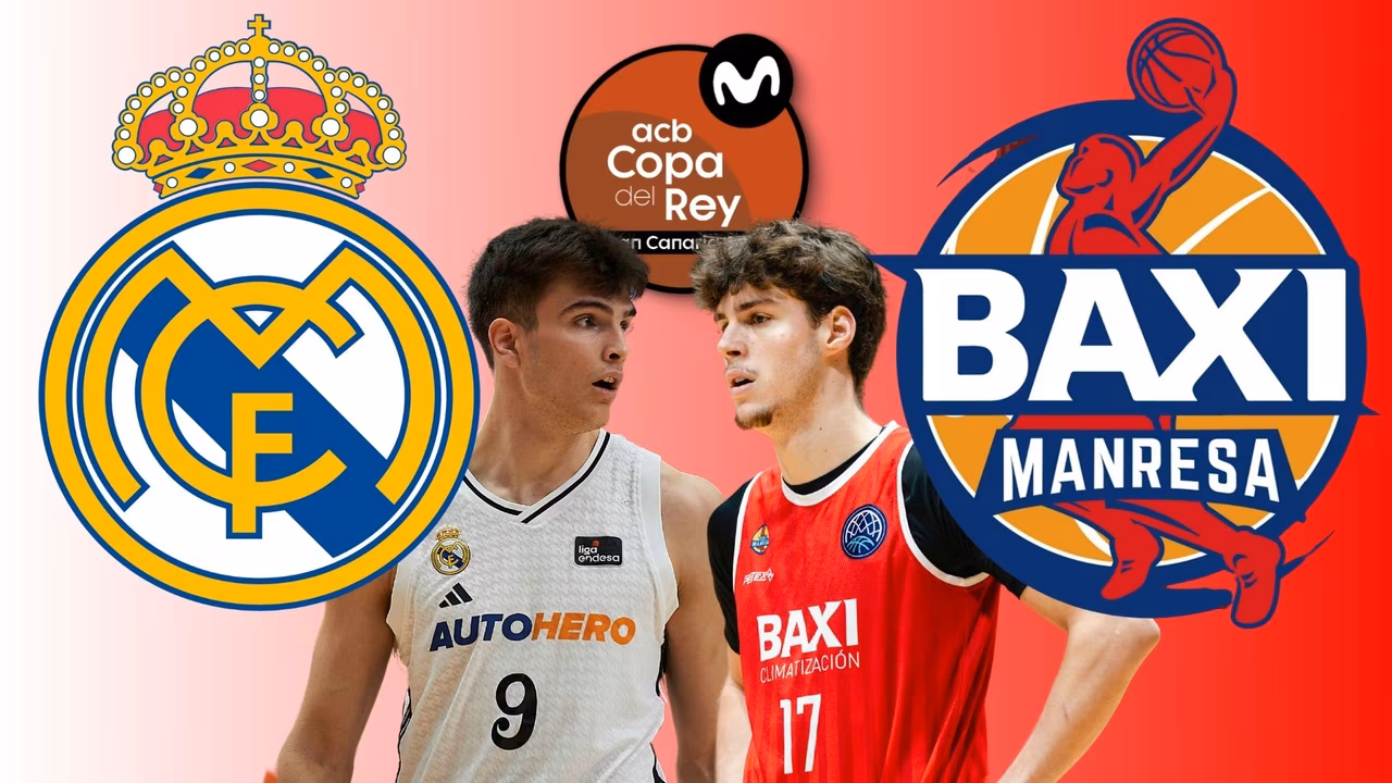 Real Madrid vs Baxi Manresa Copa del rey de baloncesto: ¿Cuándo y dónde verlo?