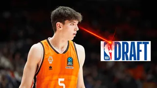 ¿Dónde se posiciona ya Sergio de Larrea en el futuro Draft de la NBA?
