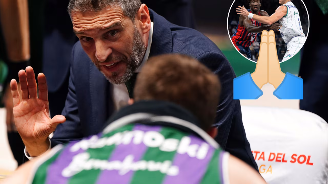 Da un paso adelante en el Unicaja e Ibon Navarro lo celebra: “Gracias a Dios”