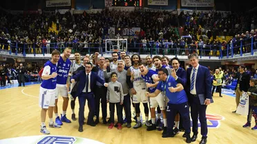 LEGA SERIE A: Happy Casa Brindisi hace humano a Milan y lo celebra como un título