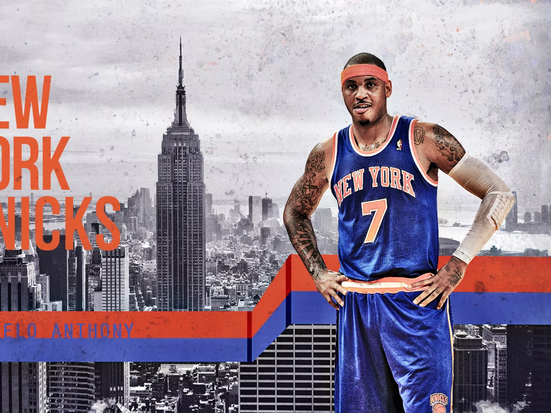 Carmelo Anthony hace historia en el Garden; Teletovic y Parsons, los reyes del triple