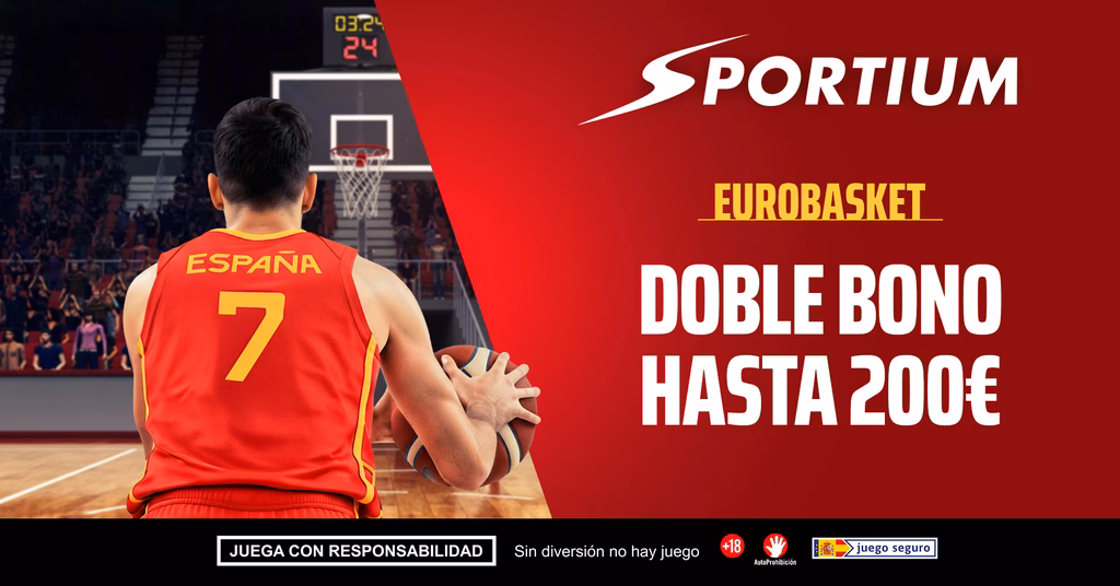 Bono de Sportium Solobasket Eurobasket hasta 200 euros 