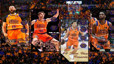 El juego de cartas de la Liga Endesa: Valencia Basket a escena