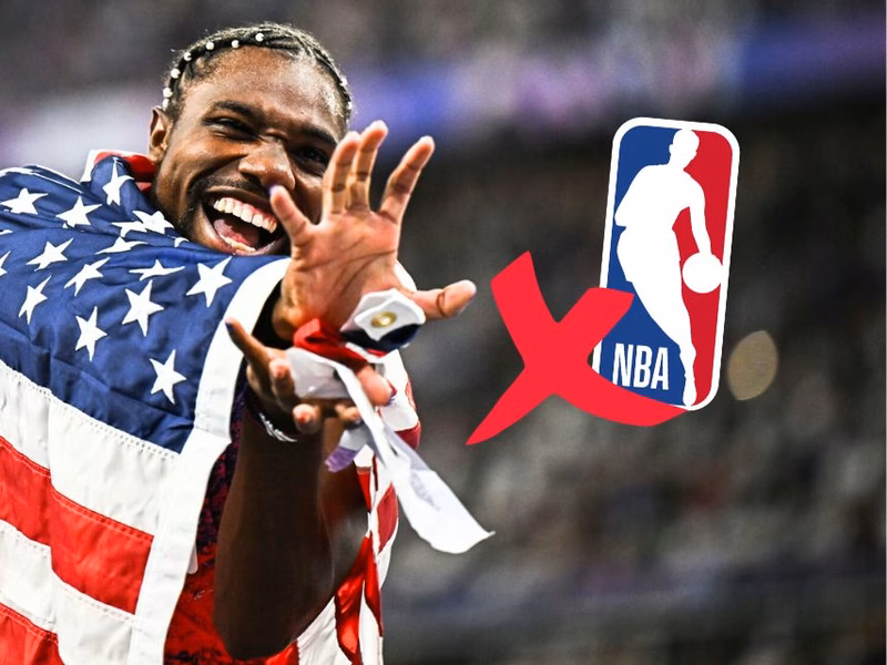 Noah Lyles, el atleta que manda callar a los NBA en los Juegos Olímpicos