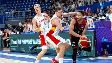 Lecomte, Gillet y Bako neutralizan a España y Bélgica aprieta el grupo (73-83)