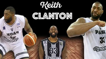 Conoce a una de las sensaciones de la liga griega: Keith Clanton, el mejor reboteador