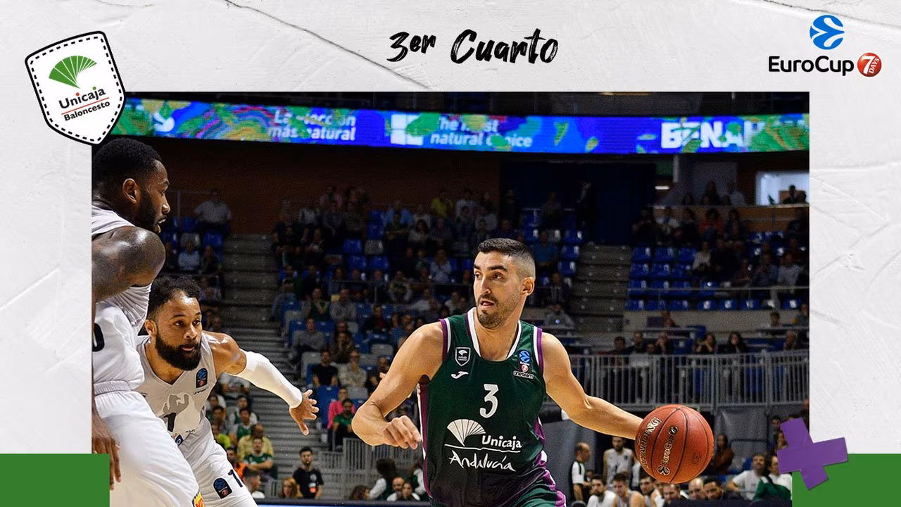 Unicaja juega su mejor partido de esta temporada contra Trento (93-74)