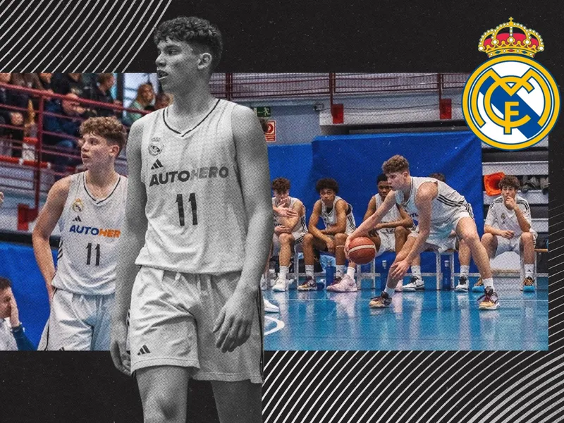 La gran perla de la cantera del Real Madrid Baloncesto sigue a lo suyo