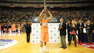 Final de la lliga catalana, o como meter sólo 38 puntos en un partido. Ricky, MVP azulgrana