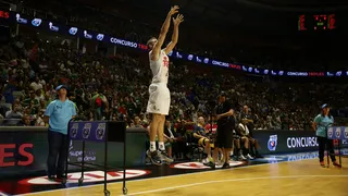 Jaycee Carroll se proclama campeón del concurso de triples