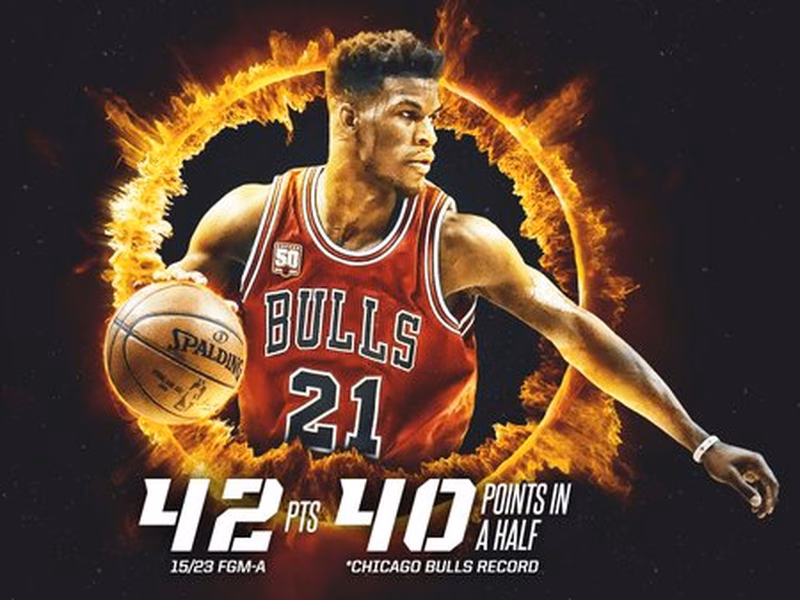 Butler supera a Jordan en los Bulls; Afflalo y Williams dan la victoria a Knicks y Lakers