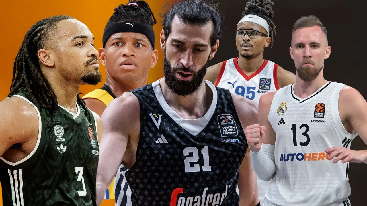 ¿Qué jugadores top de Euroliga acaban contrato en 2025?