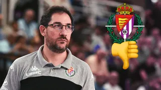 Avergonzado con el inicio del Real Valladolid: “Somos una mierda si dependemos de uno”