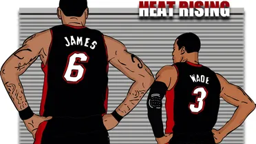 Heat saca músculo liderado por Wade y James; inmortal Ray Allen