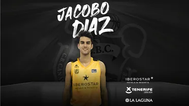 Jacobo Díaz suma futuro para Iberostar Tenerife