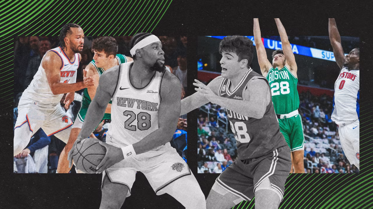 La tremenda lección que Hugo González dio a Brunson y Cunningham en su estreno con Celtics
