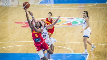 Europeo U16F (1/4): España clasifica para semifinales tras una gran primera mitad (53-73)