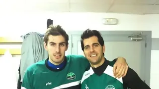 Los Zipi y Zape de la Adecco Oro: Francis Sánchez y J.A. Antelo