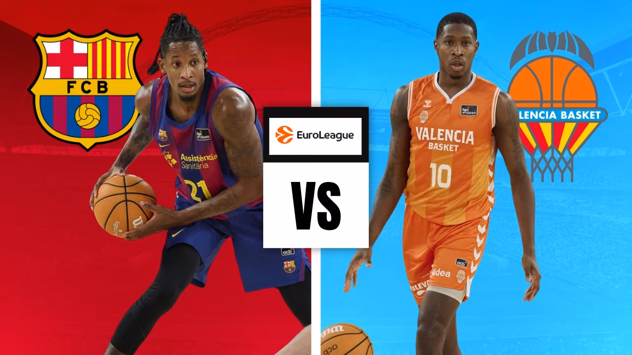 Barça vs Valencia Basket Euroliga de baloncesto: ¿Cuándo y dónde verlo?