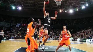 Marko Banic y Axel Hervelle se multiplican en la zona para que Gescrap Bizkaia bata a un correoso Mad-Croc Fuenlabrada