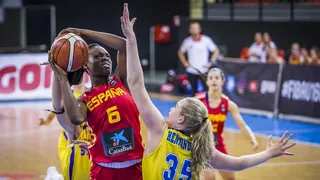 Europeo U16F (J2): España arrolla a Suecia (24-83) en un partido sin historia