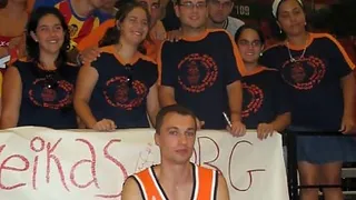 Timinskas en su presentación: “espero que el año próximo volvamos a Europa”