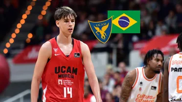 ¡UCAM Murcia mira con atención a este talento convocado con la absoluta de Brasil con 16 años!
