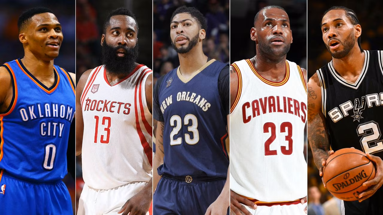 Westbrook y Harden lideran el Mejor Quinteto 2016/17 en la NBA