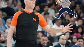 ¡Insólito! Pillan robando a un árbitro Euroliga
